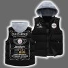 Steelers Whisky Steel City Football Hooded Vest