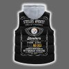 Steelers Whisky Steel City Football Hooded Vest 2