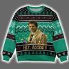 Supernatural Misha Collins Castiel Hey Assbutt Ugly Christmas Sweater