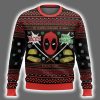 Tacos Chiki changa Deadpool Ugly Christmas Sweater 2