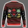 Tacos Chiki changa Deadpool Ugly Christmas Sweater 3