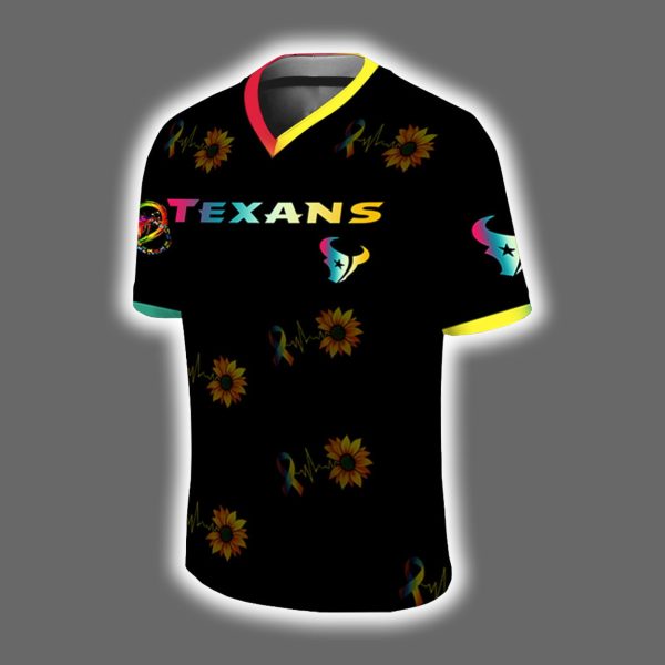 Texans Fight Cancer In All Color 2025 Jersey 2