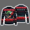 Texans Grnch Hand Ugly Christmas Sweater