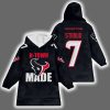 Texans H-Town Made Stroud 7 Unisex Blanket Hoodie