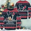 Texans Merry Kissmyass Santa Claus Ugly Christmas Sweater 2
