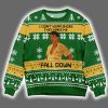 The Birdcage Agador Spartacus I Don't Wear Shoes They Make Me Fall Down Ugly Christmas Sweater