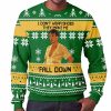 The Birdcage Agador Spartacus I Dont Wear Shoes They Make Me Fall Down Ugly Christmas Sweater 2