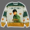 The Outsiders Dallas Winston Do It For Johnny Christmas Ugly Sweater