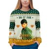 The Outsiders Dallas Winston Do It For Johnny Christmas Ugly Sweater 3