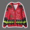 This Party Could Have Been An Email Geek Christmas Cardigan 2