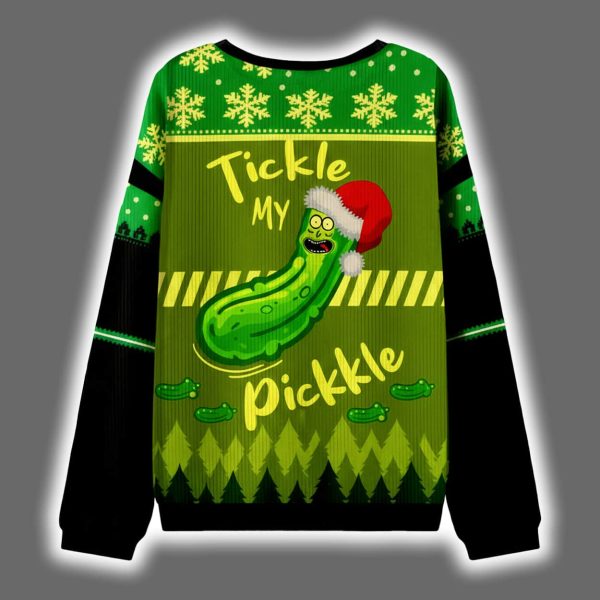 Tickle My Pickkle Ugly Christmas Sweater 3