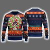 Tigers 12 Grnch Xmas Day Ugly Christmas Sweater