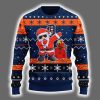 Tigers Dabbing Santa Claus Ugly Christmas Sweater
