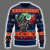 Tigers Grnch Hand Ugly Christmas Sweater 2