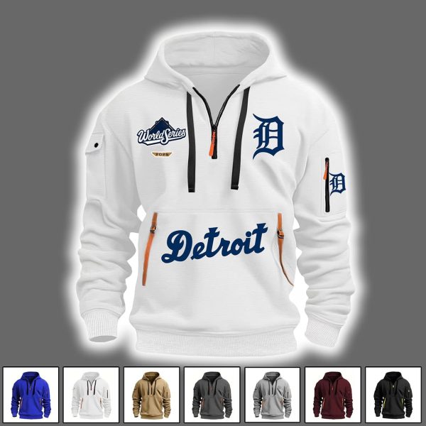 Tigers World Series 2025 Quarter Zip Hoodie