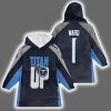 Titan Up Tennessee Football Ward 1 Unisex Blanket Hoodie
