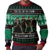 Tombstone You Tell Em Im Coming And Hells Coming With Me Ugly Christmas Sweater 2
