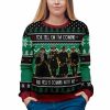 Tombstone You Tell Em Im Coming And Hells Coming With Me Ugly Christmas Sweater 3