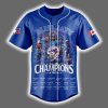 Toronto Baseball World Series Champions 2025 Jersey