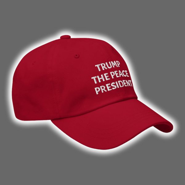 Trump The Peace President Hat 2