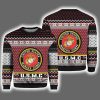 US MARINES 250th Years Of Service Ugly Christmas Sweater