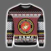US MARINES 250th Years Of Service Ugly Christmas Sweater 2