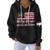 We The People Serve No King 1776 Ribbed Pit Striped Hoodie 2