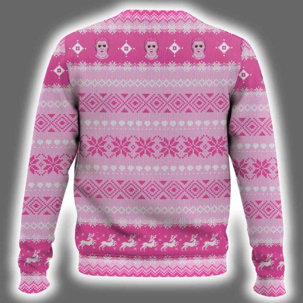 When Youre Dead Inside But Its Christmas Michael Myers Ugly Christmas Sweater 3