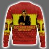 Winston Wolf Pulp Fiction Ugly Christmas Sweater 3