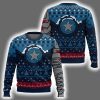 Winter Soldier Star Of Bucky Winter Ugly Christmas Sweater