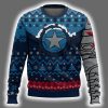 Winter Soldier Star Of Bucky Winter Ugly Christmas Sweater 2