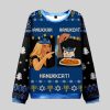 Woman Yelling At A Cat Hanukkcats Ugly Christmas Sweater