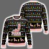 Worm With A Mustache James Kennedy Ugly Christmas Sweater