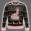 Worm With A Mustache James Kennedy Ugly Christmas Sweater 2