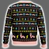 Worm With A Mustache James Kennedy Ugly Christmas Sweater 3