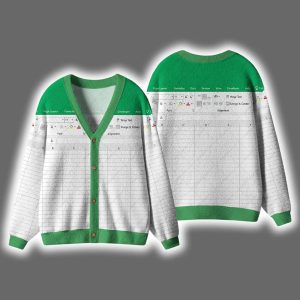 Excel Funny Christmas Cardigan