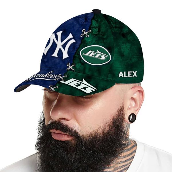 Yankees x Jets Personalized Classic Cap 2