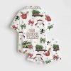 You Serious Clark Christmas Vacation Satin Pajama Set 2