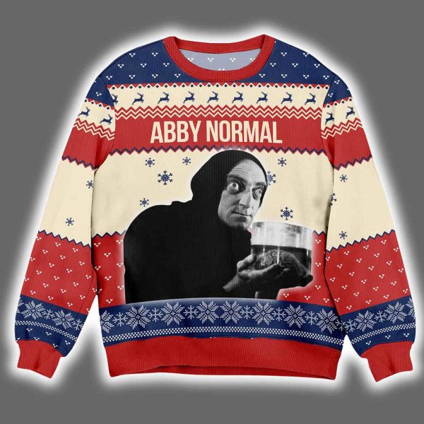 Young Frankenstein Abby Normal Christmas Ugly Sweater