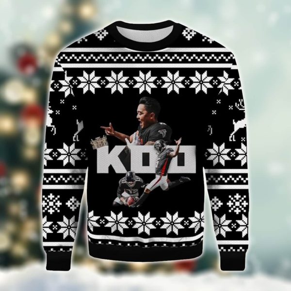 Younghoe Koo Falcons Ugly Christmas Sweater 2