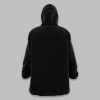 Zenless Zone Zero Ben Bigger Black Snug Oversized Blanket Hoodie1