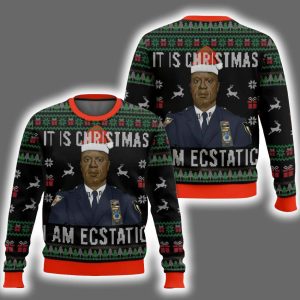 Captain Holt It Is Christmas Brooklyn Nine-nine Ugly Christmas Sweater