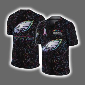 Eagles 2024 A Philly Special Ugly Christmas Sweater 9 2025 Eagles Crucial Catch Intercept Cancer Jersey