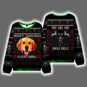 Merry Christmas Ya Filthy Animal Ugly Christmas Sweater
