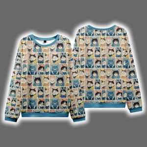 Many Cats Are Watching You Ugly Christmas Sweater