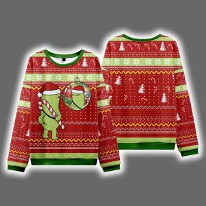 Christmas Cucumber Funny Ugly Christmas Sweater
