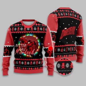 Better Call Murdock Daredevil Christmas Ugly Sweater
