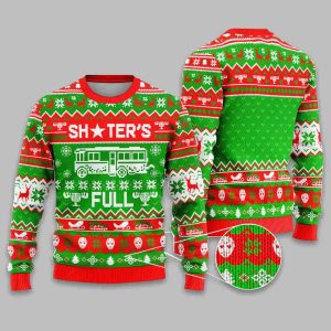 Christmas Vacation Shitter's Full Ugly Sweater