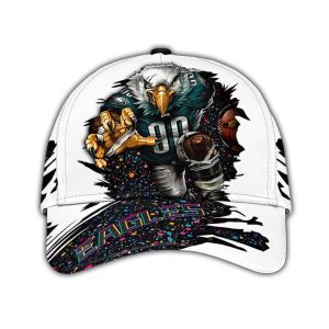 2025 Eagles Crucial Catch Mascot Classic Cap