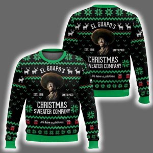 El Guapo's Christmas Sweater Company Three Amigos Ugly Christmas Sweater